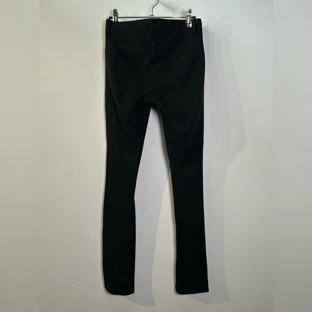Theory Brand basic Black Leggings Low Rise Size 0 - Picture 3 of 7